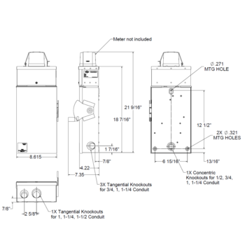 Transformer-Rated SmartPole Meter Disconnect Box - TESCO - The Eastern ...