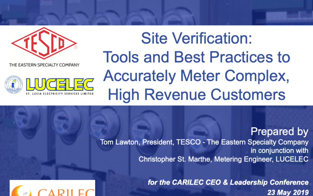 Site Verification: Tools and Best Practices to Accurately Meter Complex, High Revenue Customers