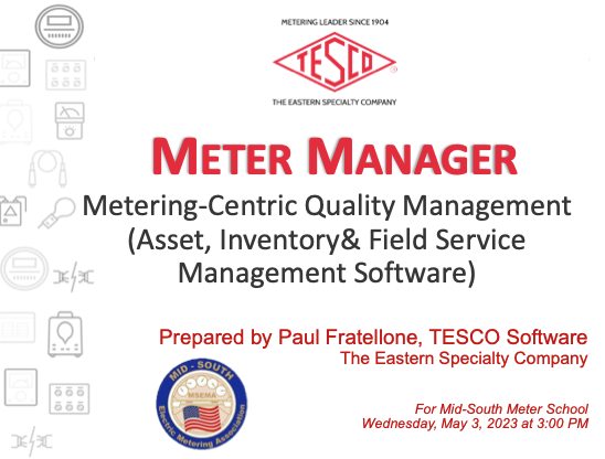 Meter  Manager Software
