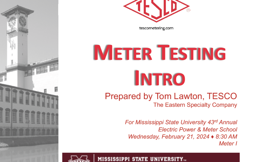Meter Testing Intro