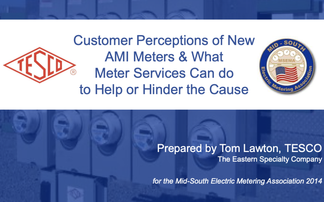 Mid South 2014_Customer Perceptions of New AMI Meters