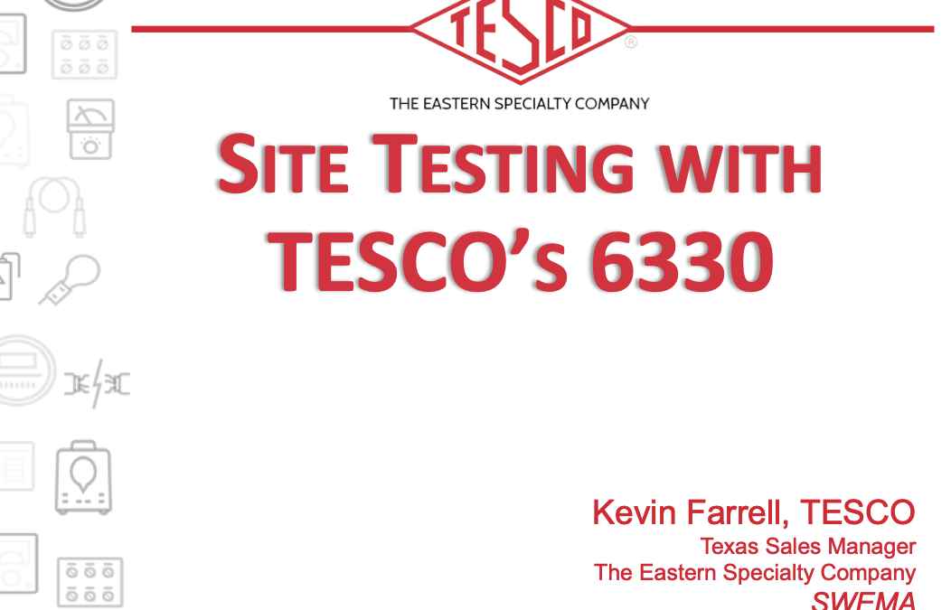 SWEMA Meeting_Site Testing with TESCO’s 6330_Kevin Farrell_2022