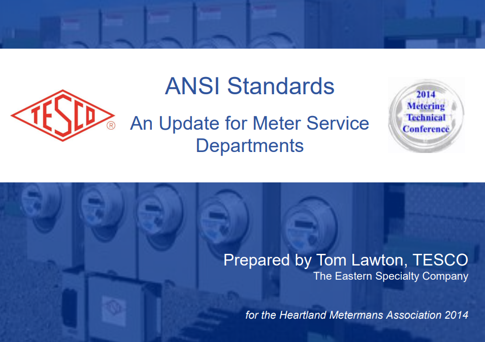 Heartland 2014_ANSI Standards Update