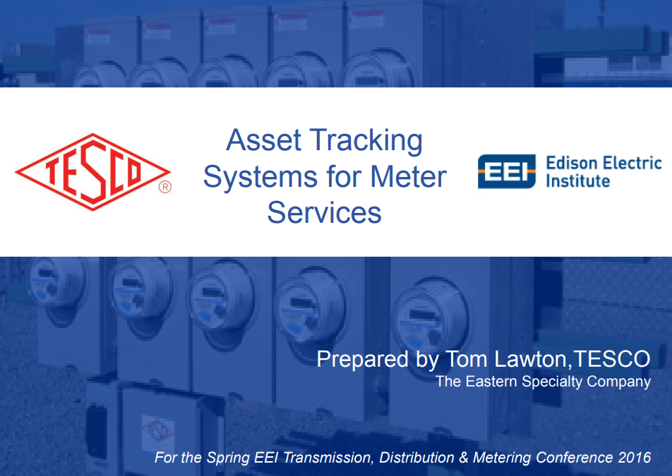 EEI 2016 Asset Tracking